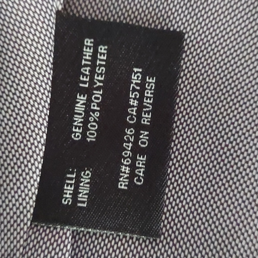 NWOT Black Wilsons Leather Jacket - Picture 16 of 16